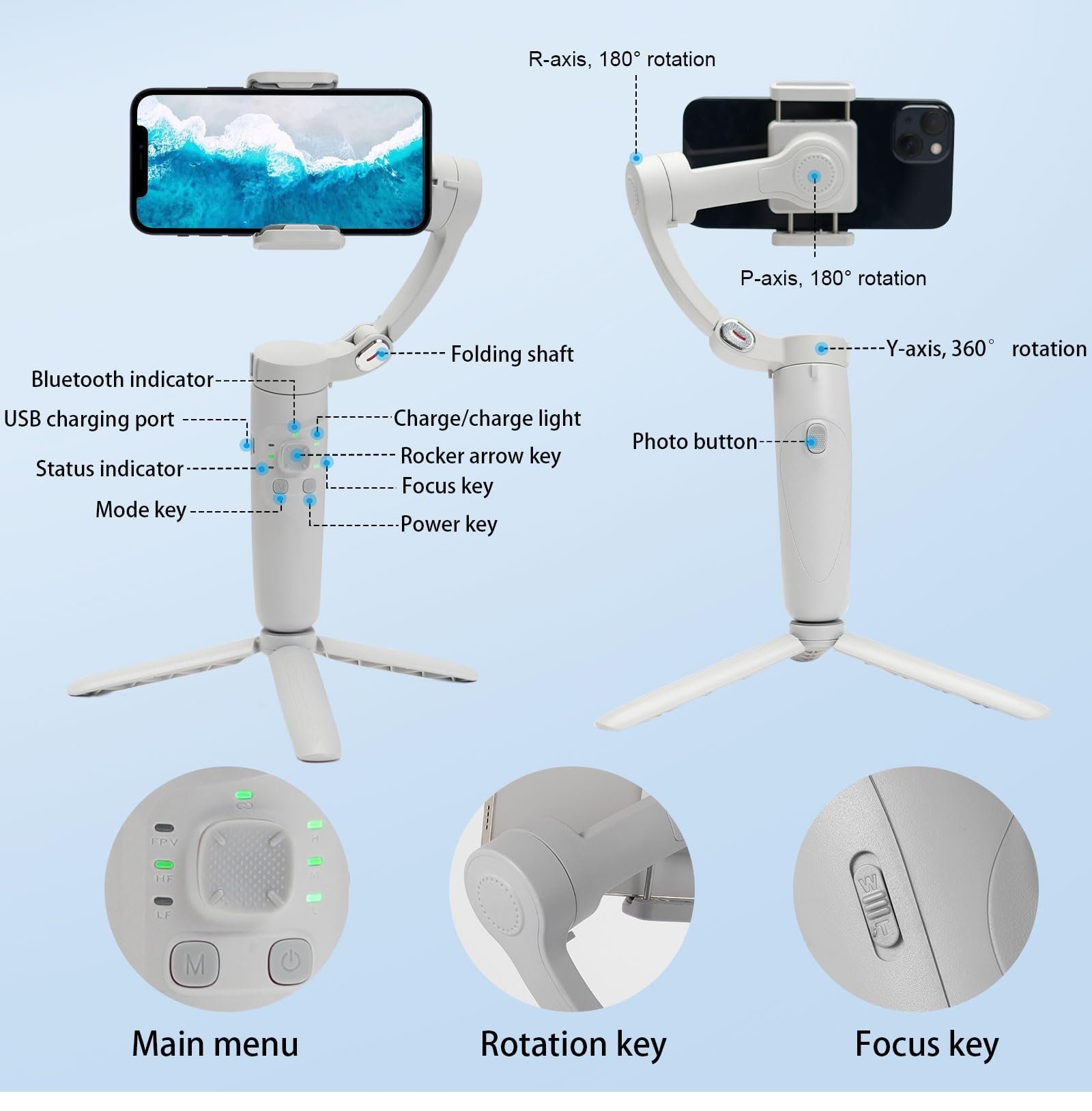Mark M1 3 Axid Gimbal
